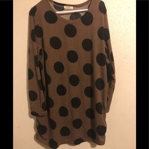 2for$18/3for$21 Polka dot knot dress